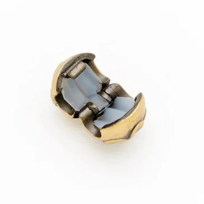 Crusado Brass Hair Beads (Set of 3) - Image 4