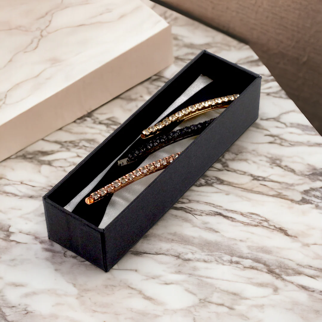 Diamante Hair Pins (Set of 3) - Image 3