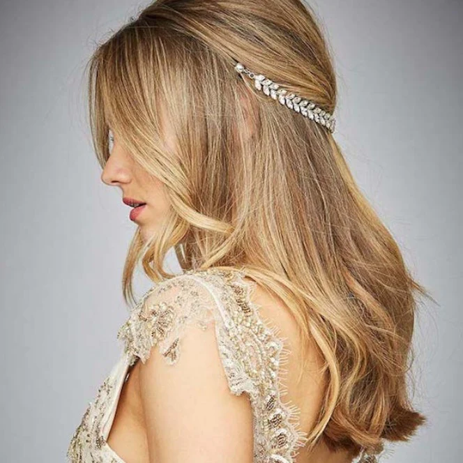 Kensington - Bridal Hair Chain - Image 2